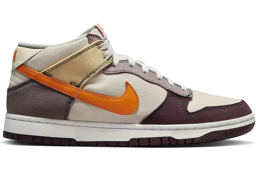Nike Dunk Mid Coconut Milk Plum Orange