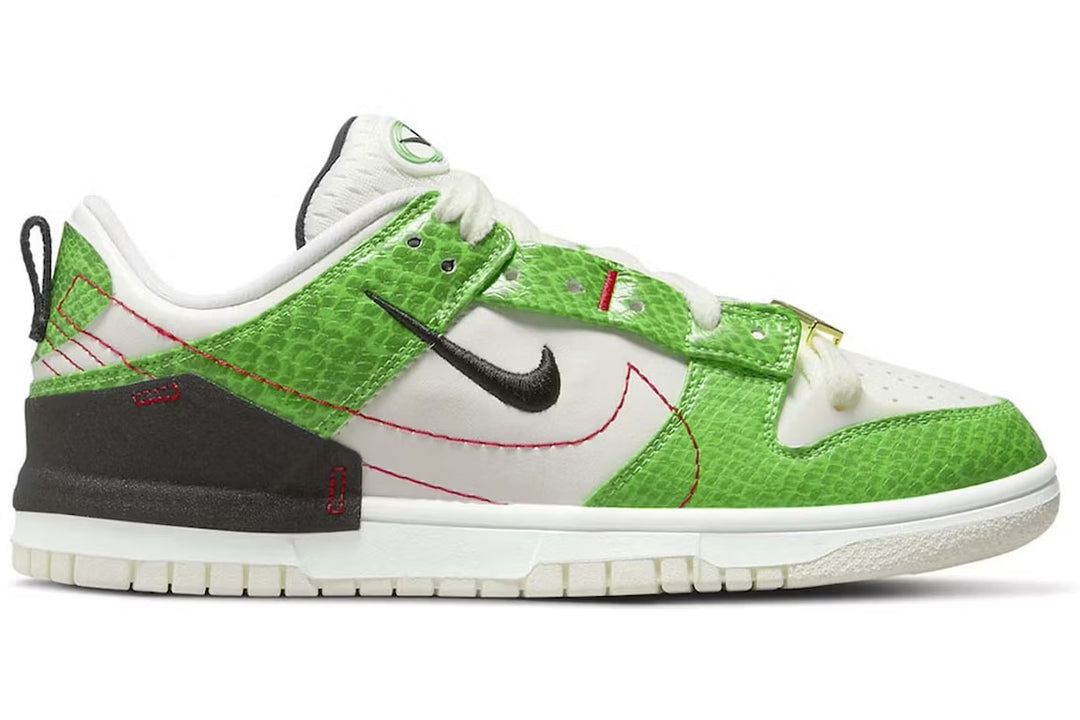 Nike Dunk Low Disrupt 2 Just Do It Snakeskin Green (Women's)