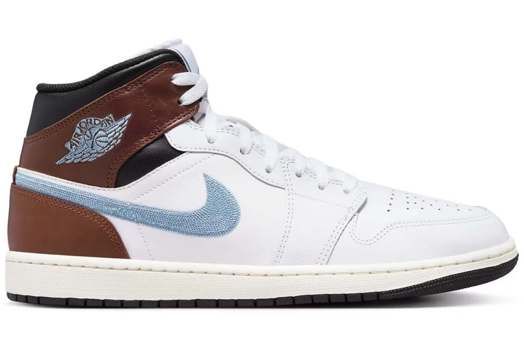 Jordan 1 Mid SE Brown Blue Grey