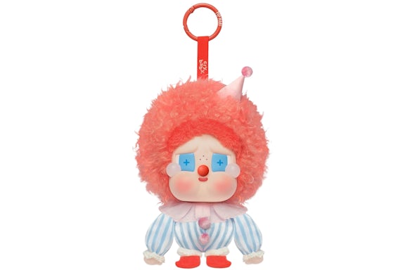 Pop Mart WHY SO SERIOUS系列 - CRYBABY搪膠毛絨吊卡