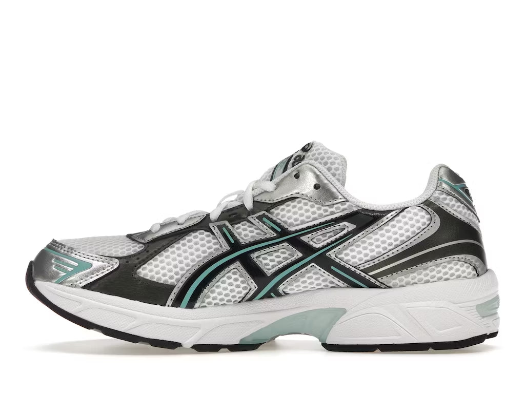 ASICS Gel-1130 White Black Turquoise