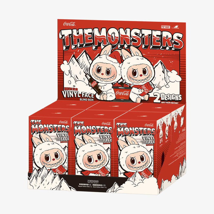 THE MONSTERS - 可口可樂系列搪膠臉盲盒