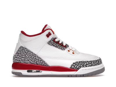 Jordan 3 Retro Cardinal (Grade School)