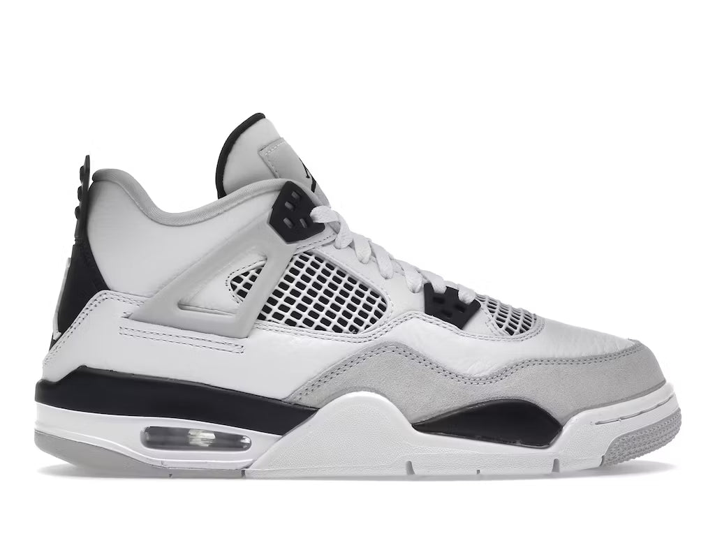 Jordan 4 Retro Military Black (Grade School)