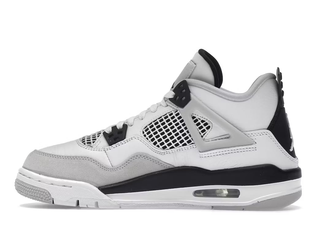 Jordan 4 Retro Military Black (Grade School)