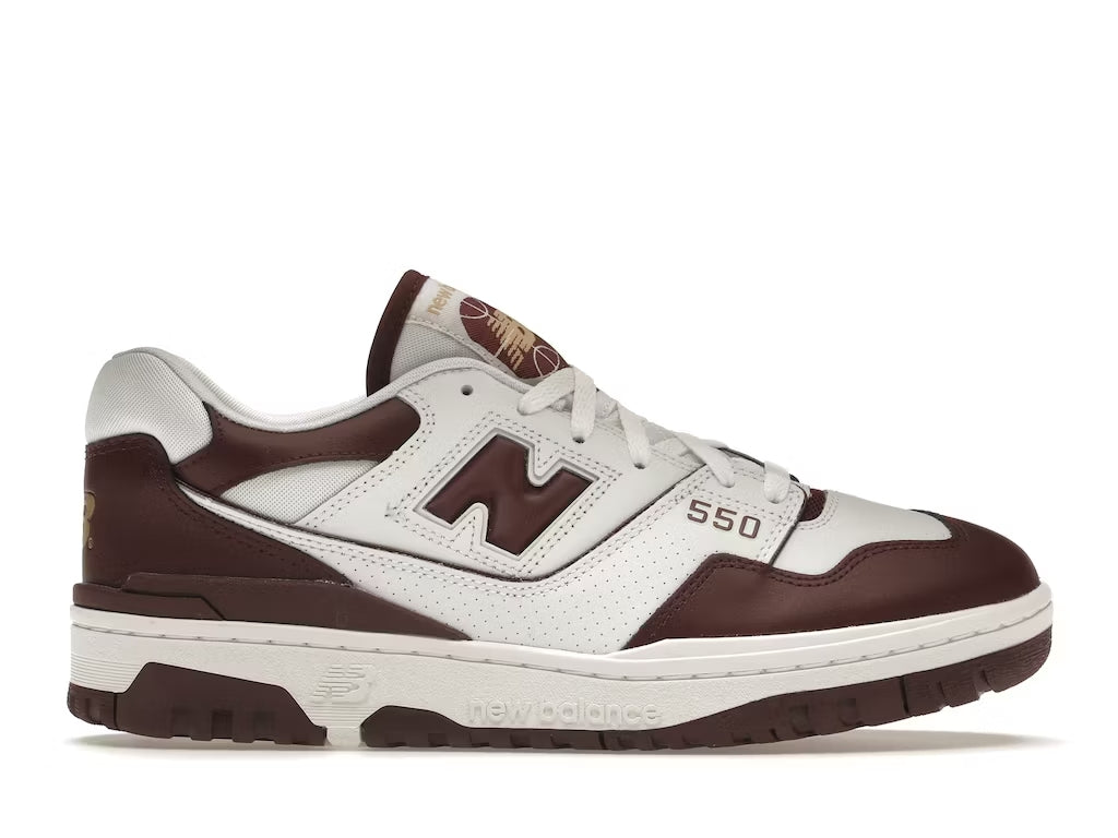 New Balance 550 White Burgundy