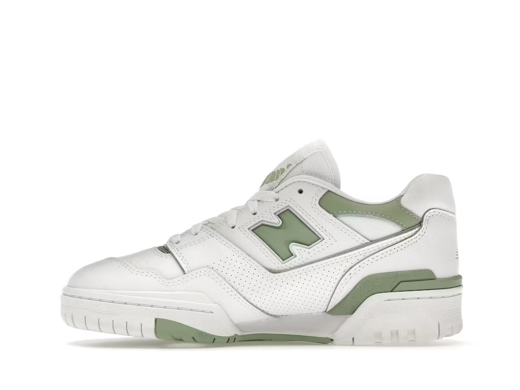 New Balance 550 White Mint Green