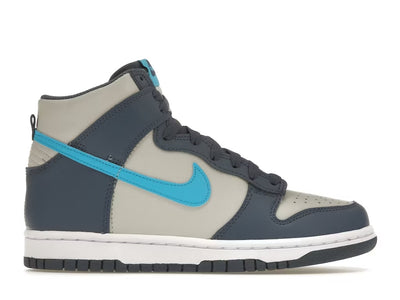 Nike Dunk High Light Bone Diffused Blue (Grade School)