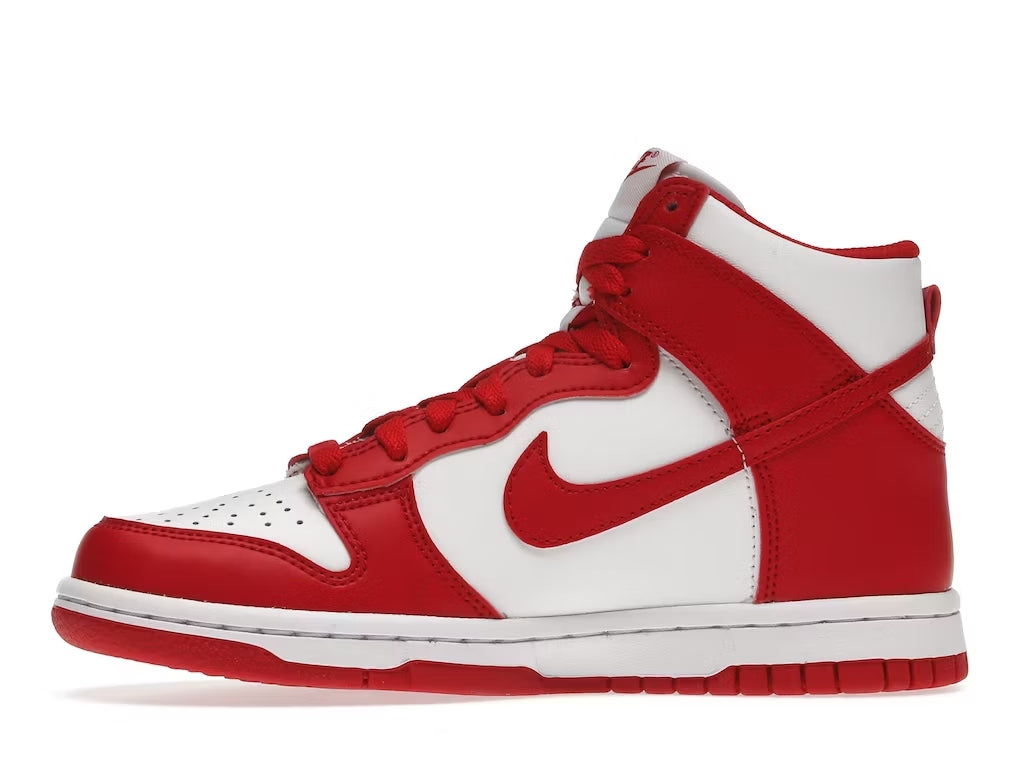 Nike Dunk High Championship White Red (Grade School)