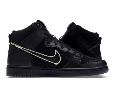 Nike SB Dunk High FAUST Black Gold