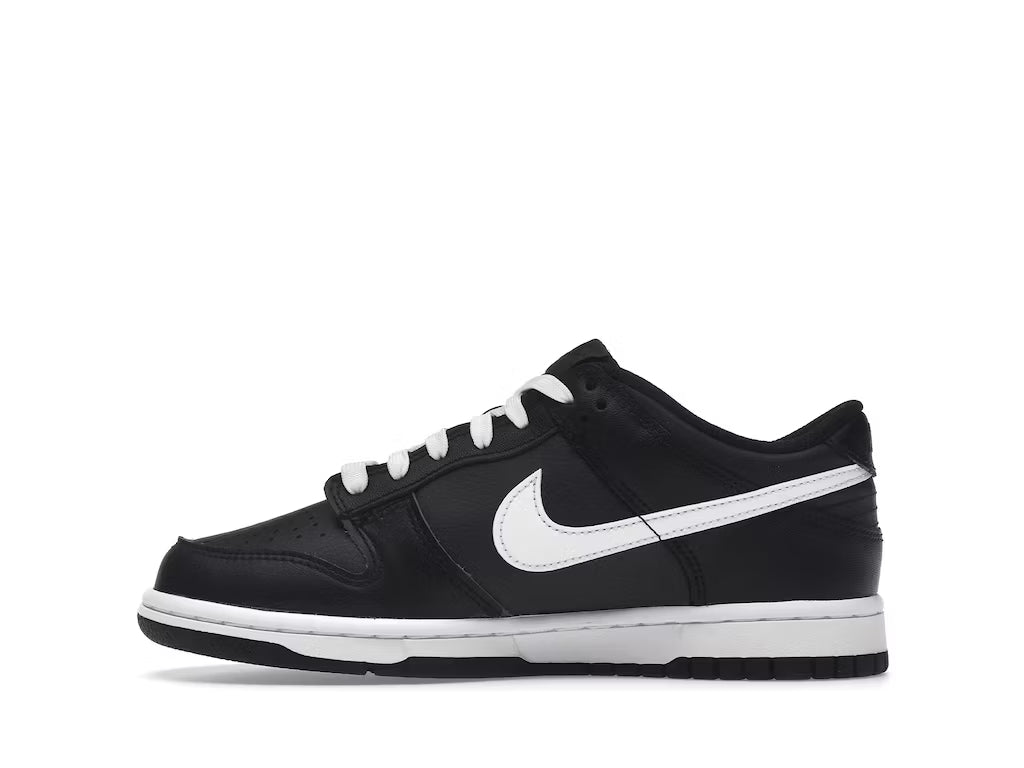 Nike Dunk Low Black White (Grade School)