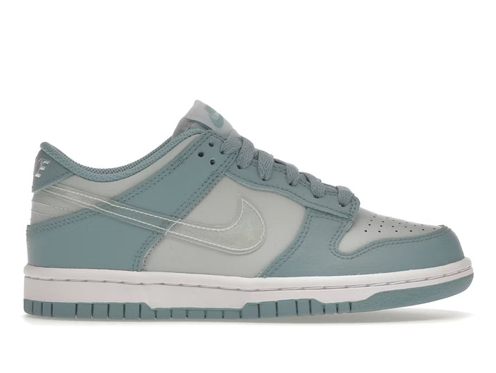 Nike Dunk Low Clear Blue Swoosh (Grade School)