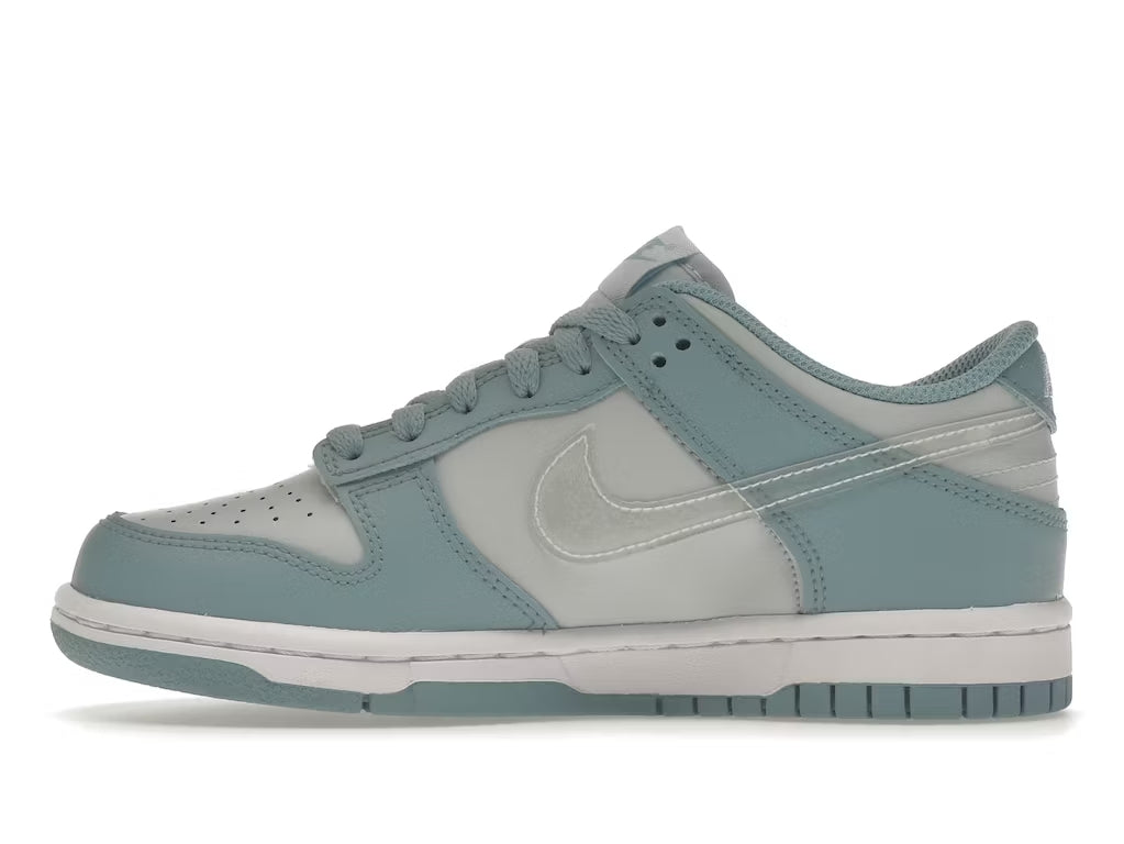 Nike Dunk Low Clear Blue Swoosh (Grade School)
