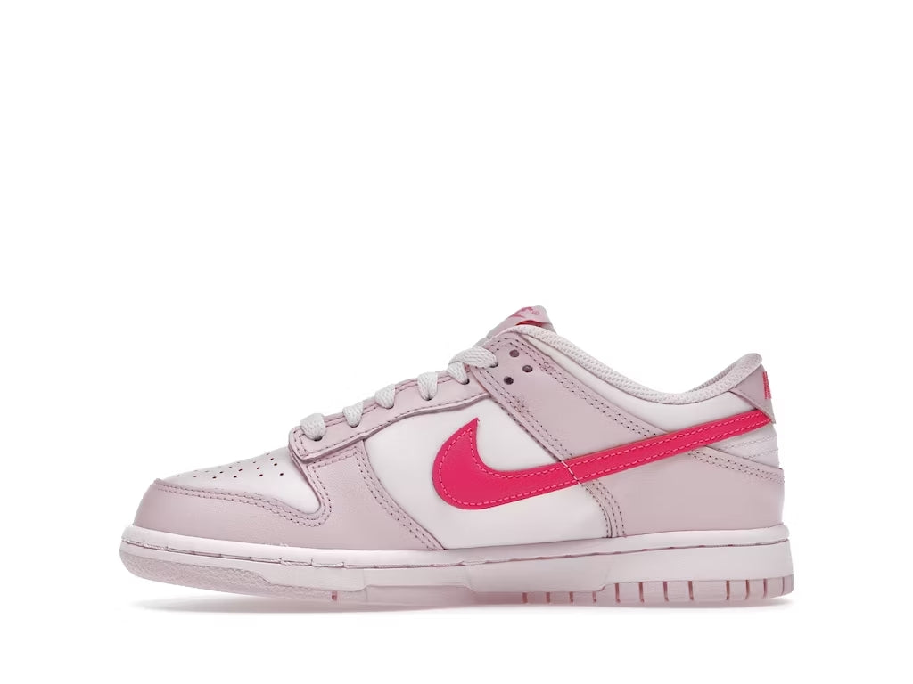 Nike Dunk Low Triple Pink (Grade School)