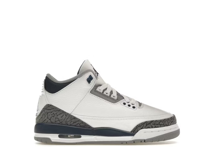 Jordan 3 Retro Midnight Navy (Grade School)