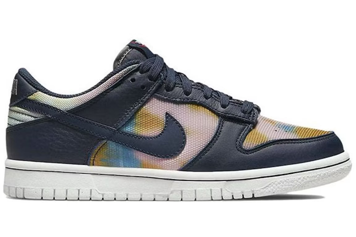 Nike Dunk Low Graffiti Navy (Grade School)