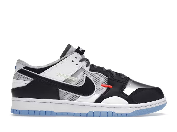 Nike Dunk Low Scrap Black Neutral Grey University Blue White