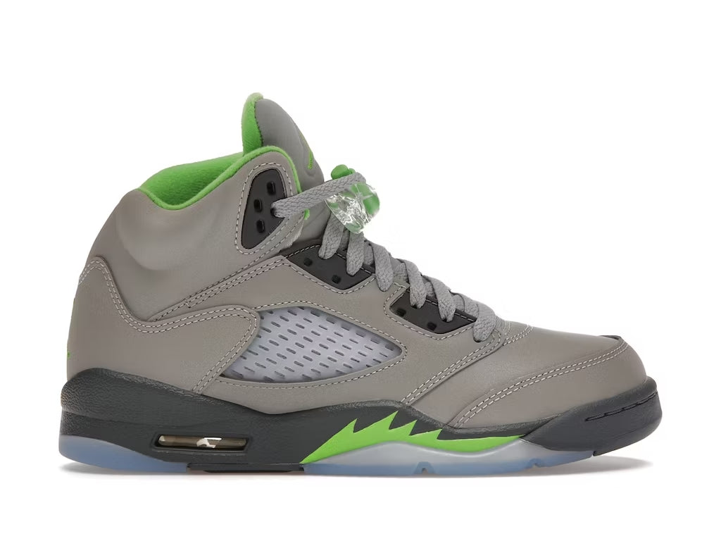 Jordan 5 Retro Green Bean (Grade School)