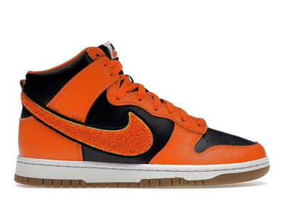 Nike Dunk High University Chenille Swoosh Safty Orange