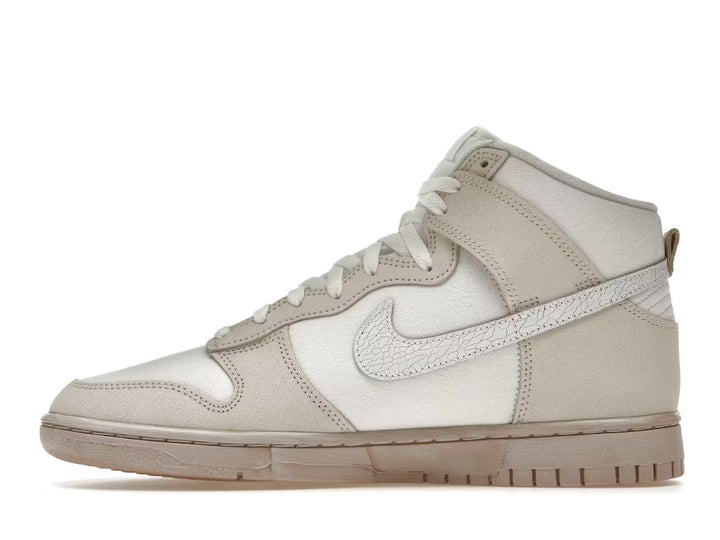 Nike Dunk High Retro PRM Cracked Leather Swoosh