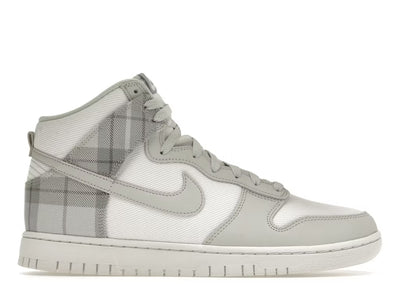 Nike Dunk High SE Tartan Plaid White Light Green