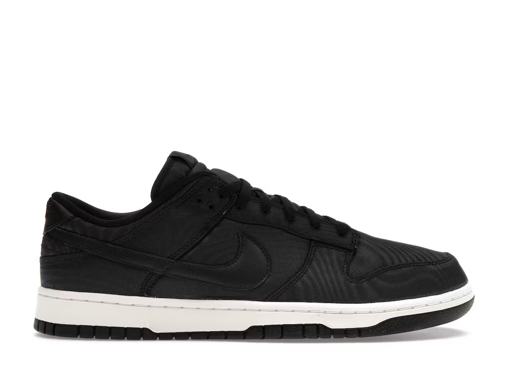 Nike Dunk Low Black Canvas