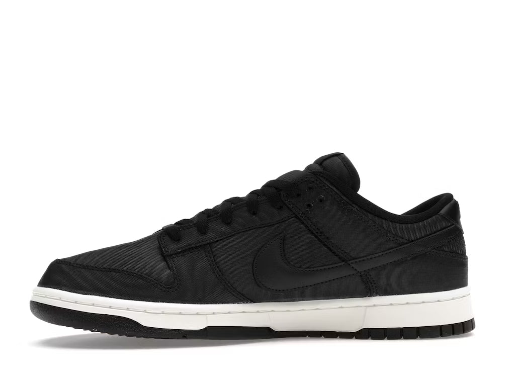 Nike Dunk Low Black Canvas