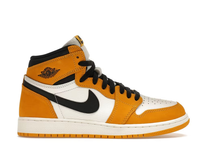Jordan 1 Retro High OG Yellow Ochre (Grade School)