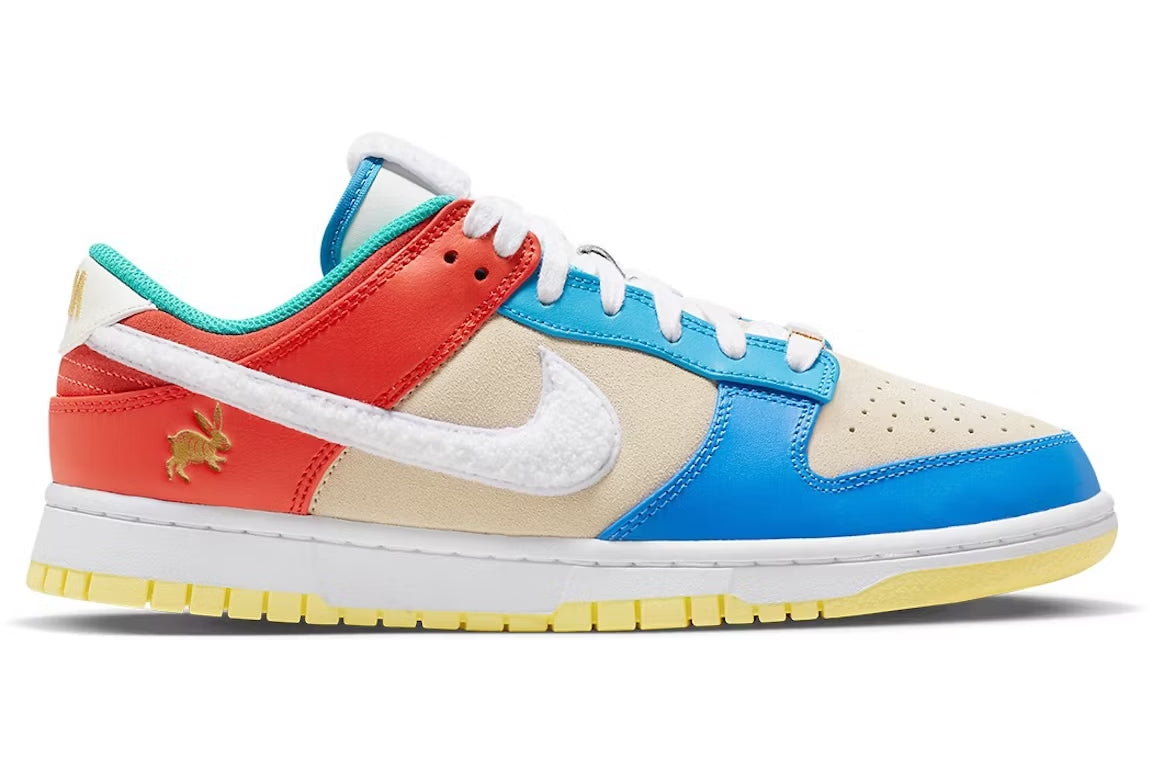 Nike Dunk Low Retro PRM Year of the Rabbit Blue Orange Cream