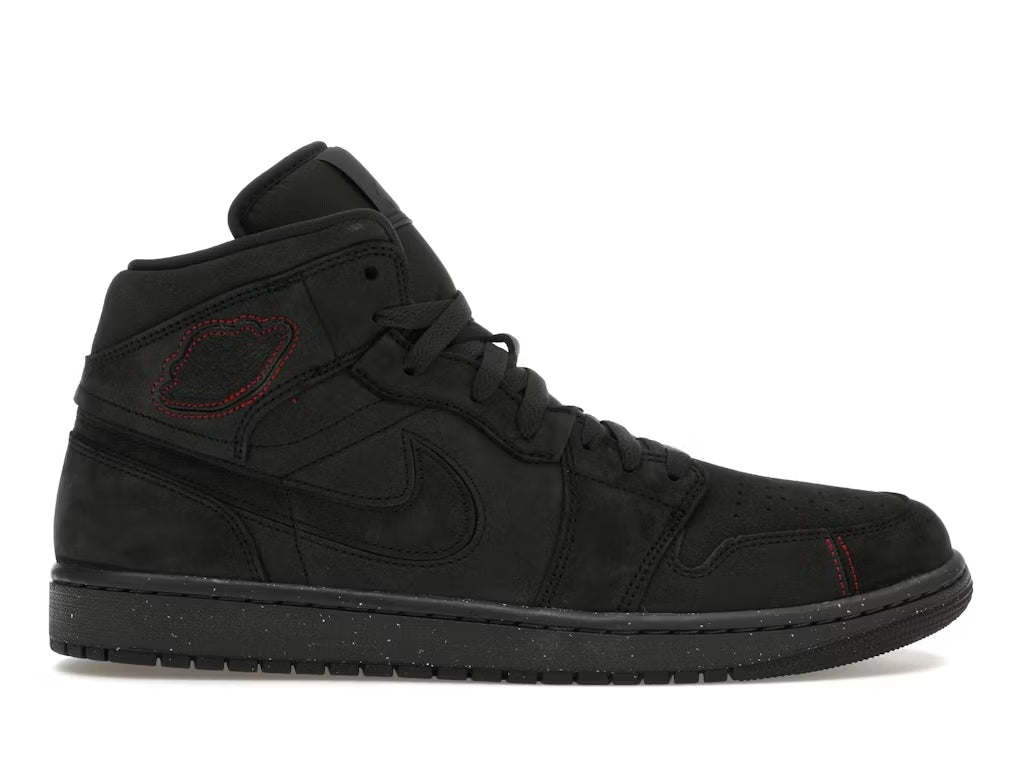 Jordan 1 Mid SE Craft Dark Smoke Red