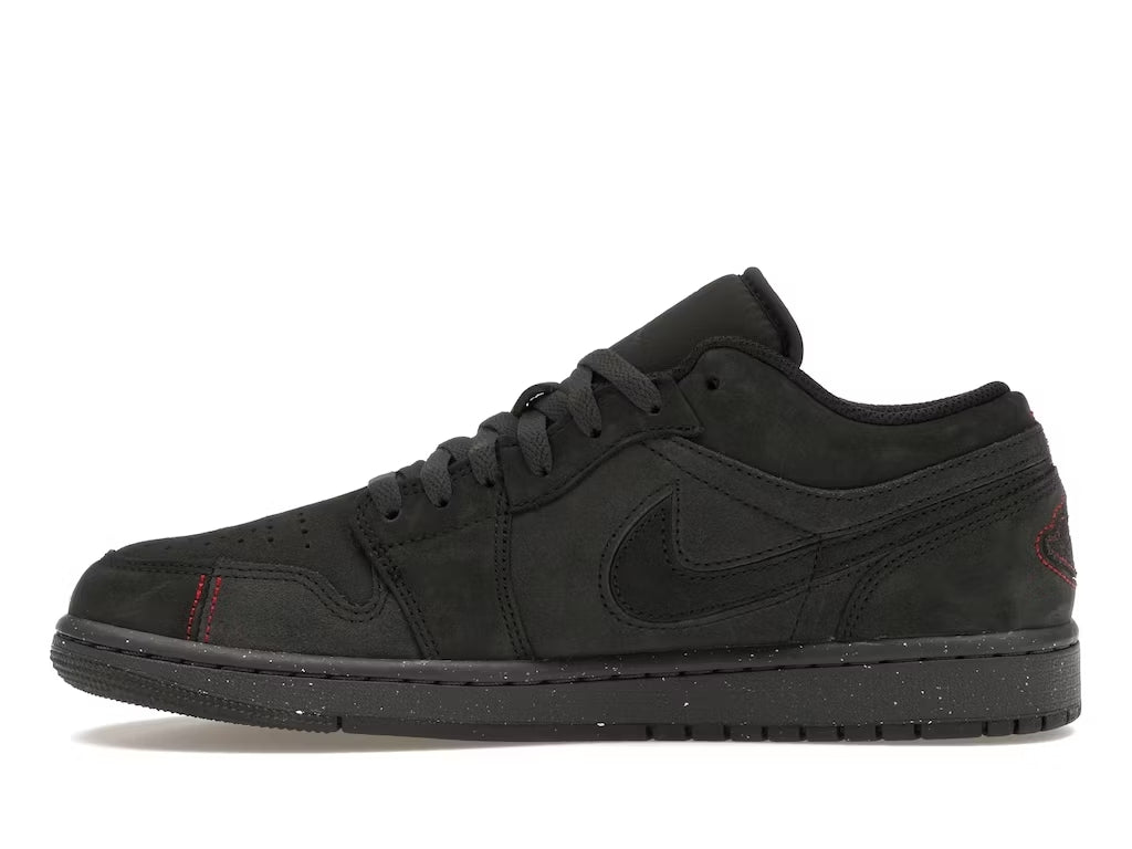 Jordan 1 Low SE Craft Dark Smoke Grey Varsity Red