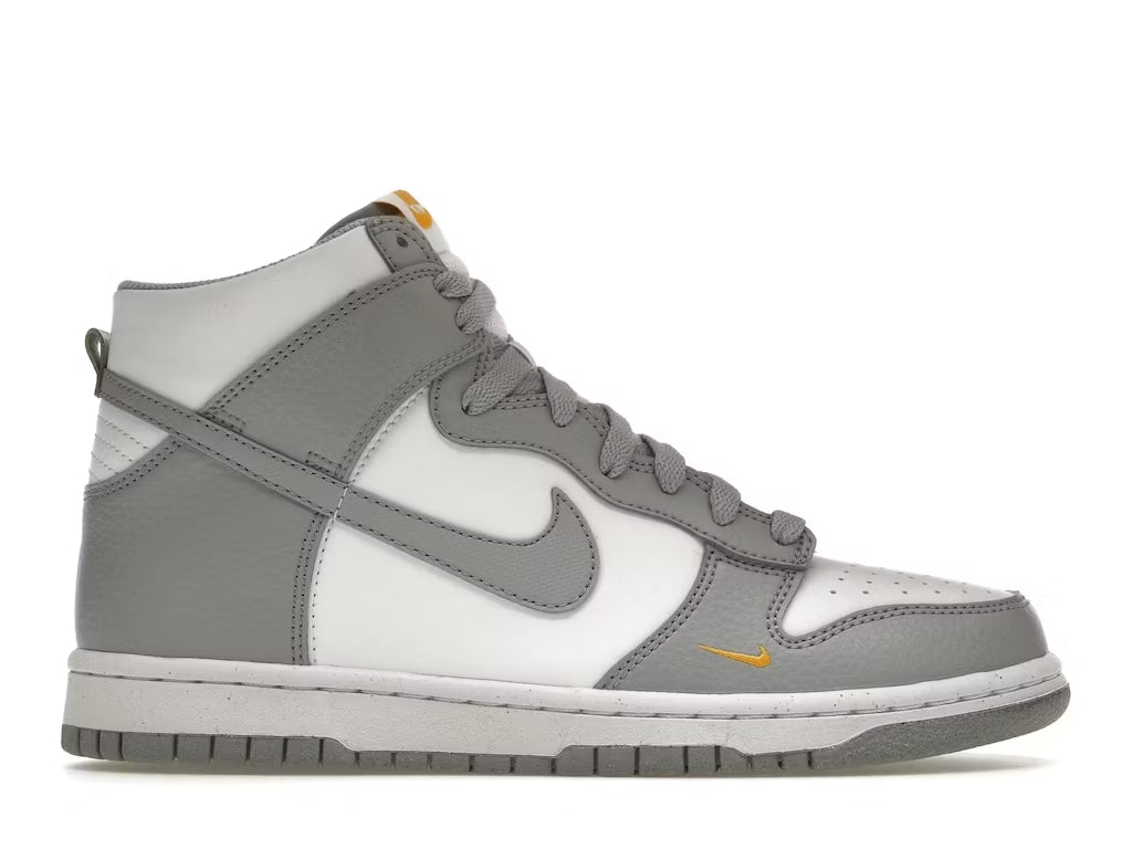 Nike Dunk High Next Nature Wolf Grey Marigold (Grade School)