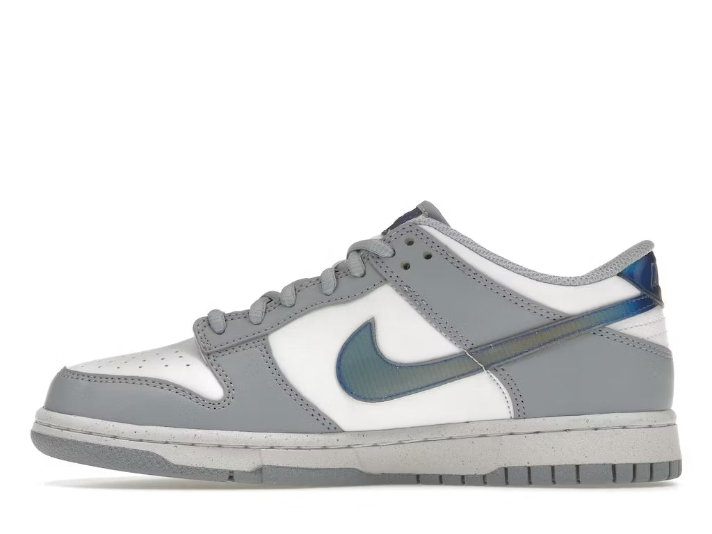 Nike Dunk Low Next Nature Blue Whisper Iridescent (Grade School)