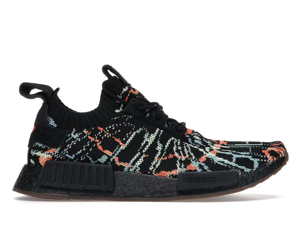 adidas NMD R1 Primeknit Black Multicolor