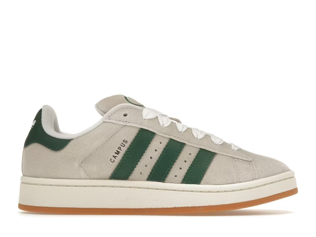 adidas Campus 00s Crystal White Dark Green (Women's)