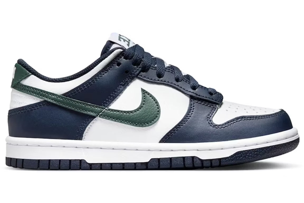 Nike Dunk Low Obsidian Vintage Green (Grade School)