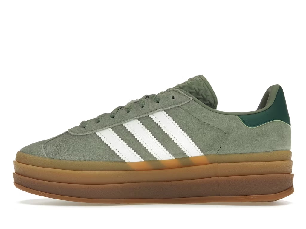 adidas Gazelle Bold Silver Green Gum (Women's)