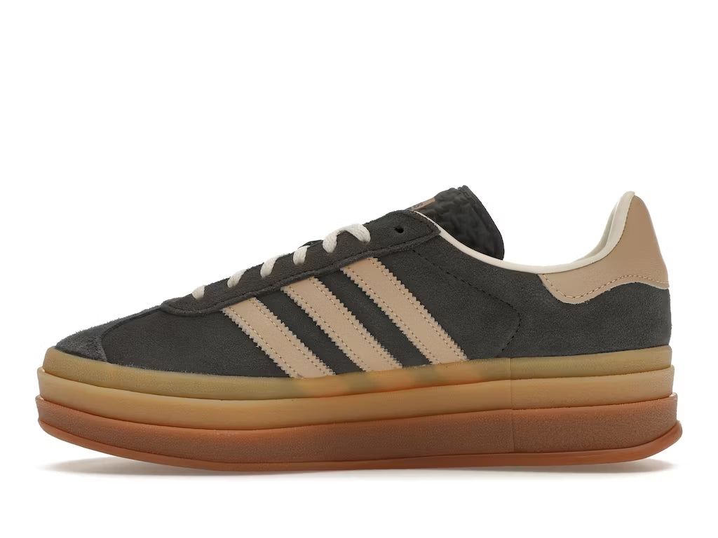 adidas Gazelle Bold Grey Magic Beige Gum (Women's)