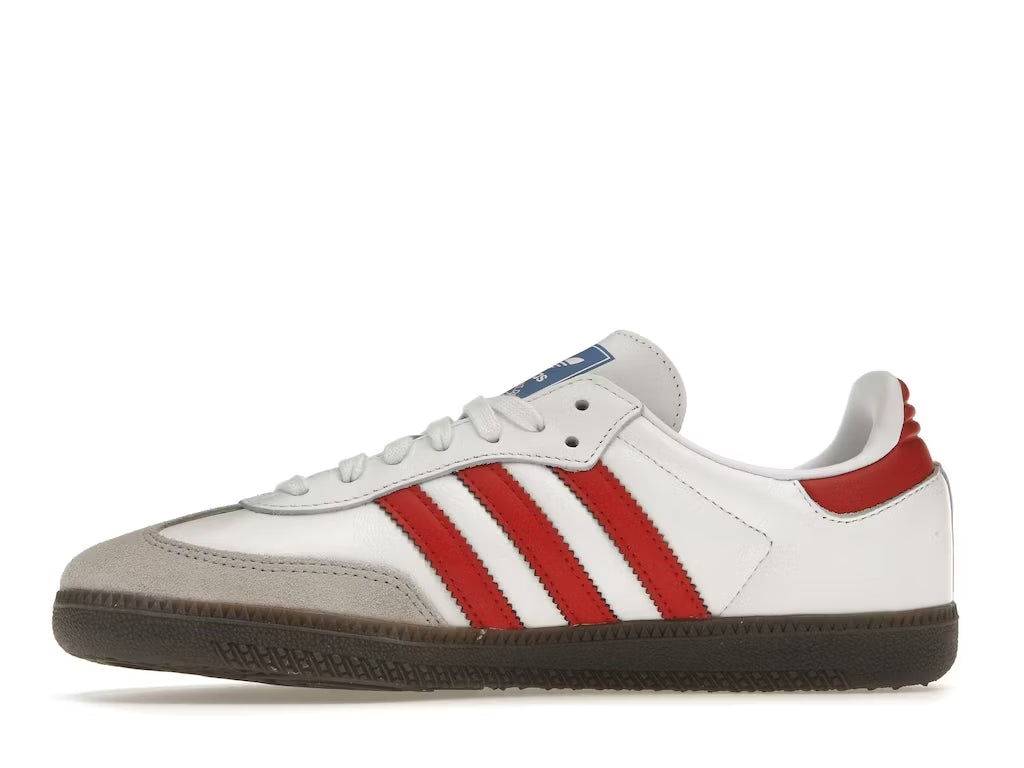 adidas Samba OG White Better Scarlet