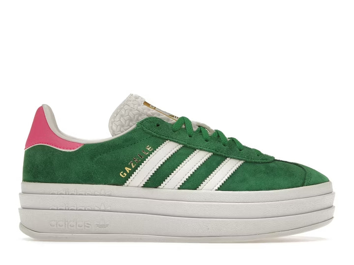 adidas Gazelle Bold Green Lucid Pink (Women's)