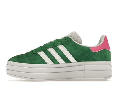 adidas Gazelle Bold Green Lucid Pink (Women's)