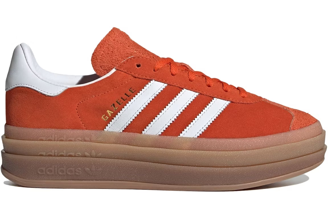 adidas Gazelle Bold Collegiate Orange Gum (Women's)