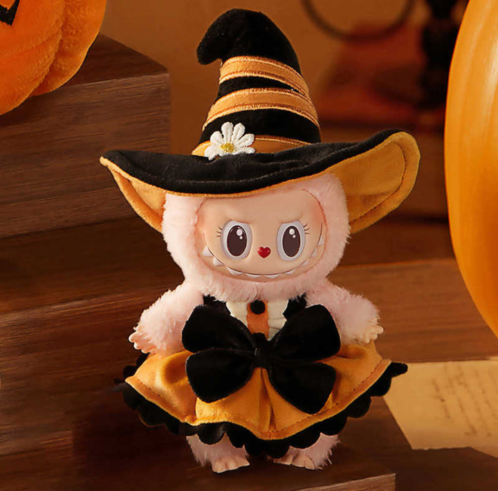 THE MONSTERS - magic of pumpkin 搪膠毛絨公仔掛件