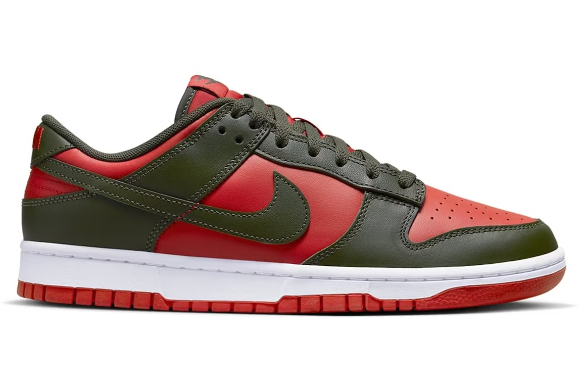 Nike Dunk Low Mystic Red Cargo Khaki