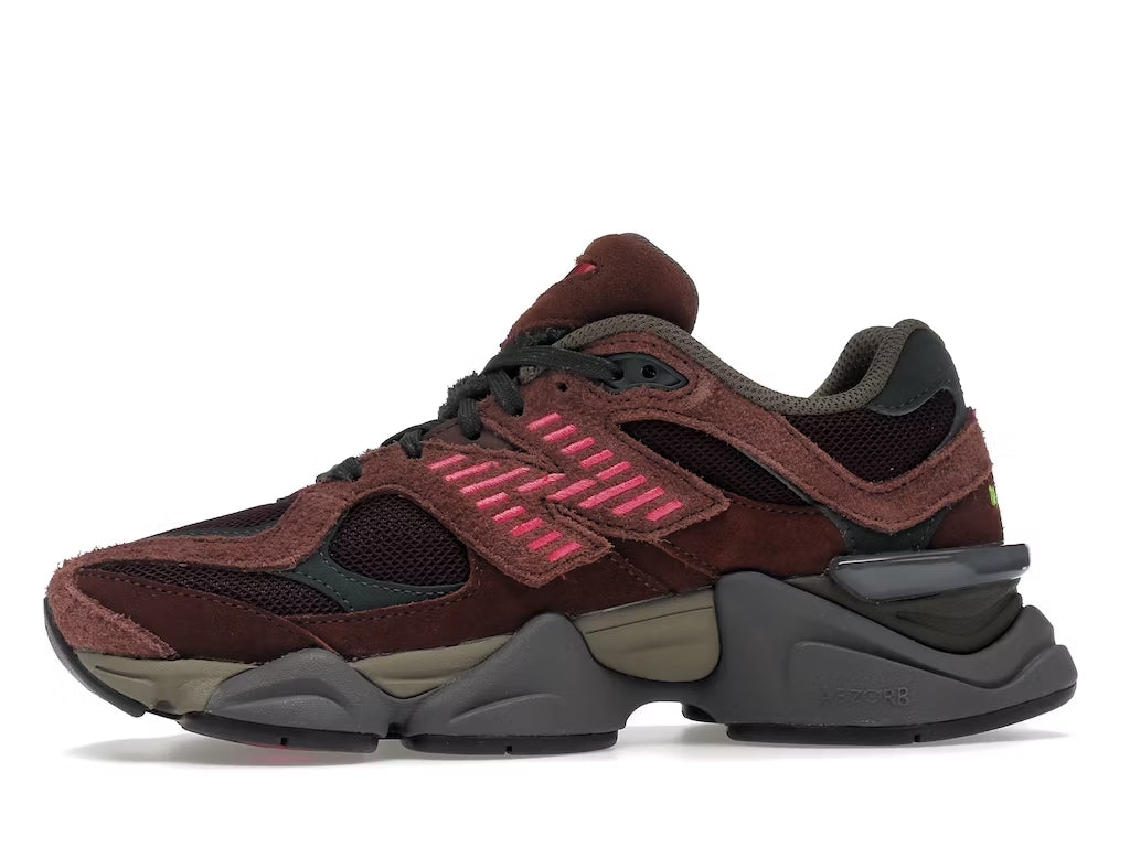 New Balance 9060 Rich Oak Burgundy