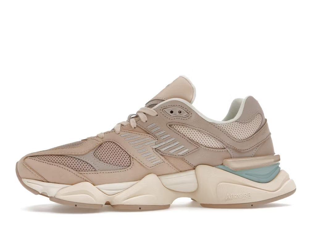 New Balance 9060 Ivory Cream Pink Sand