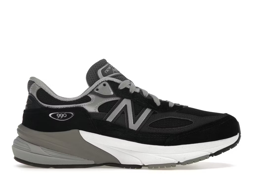 New Balance 990v6 Black Grey White (Women's)