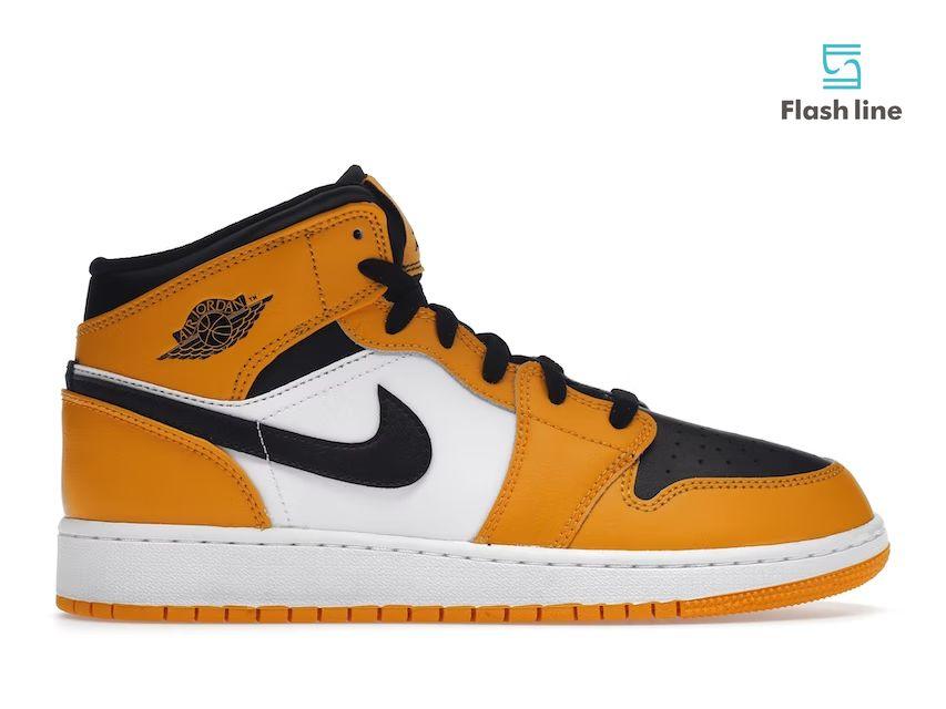 Air Jordan 1 Mid Taxi (Grade School) - Flash Line Store