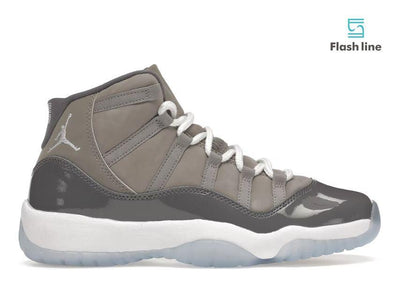 Jordan 11 Retro Cool Grey (2021) (Grade School) - Flash Line Store