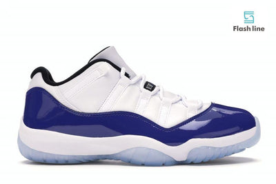 Jordan 11 Retro Low White Concord (Women's) - Flash Line Store